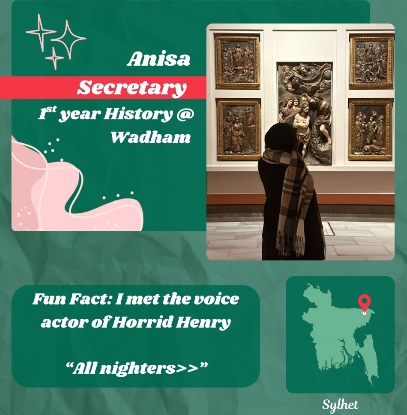 Anisa, Secretary